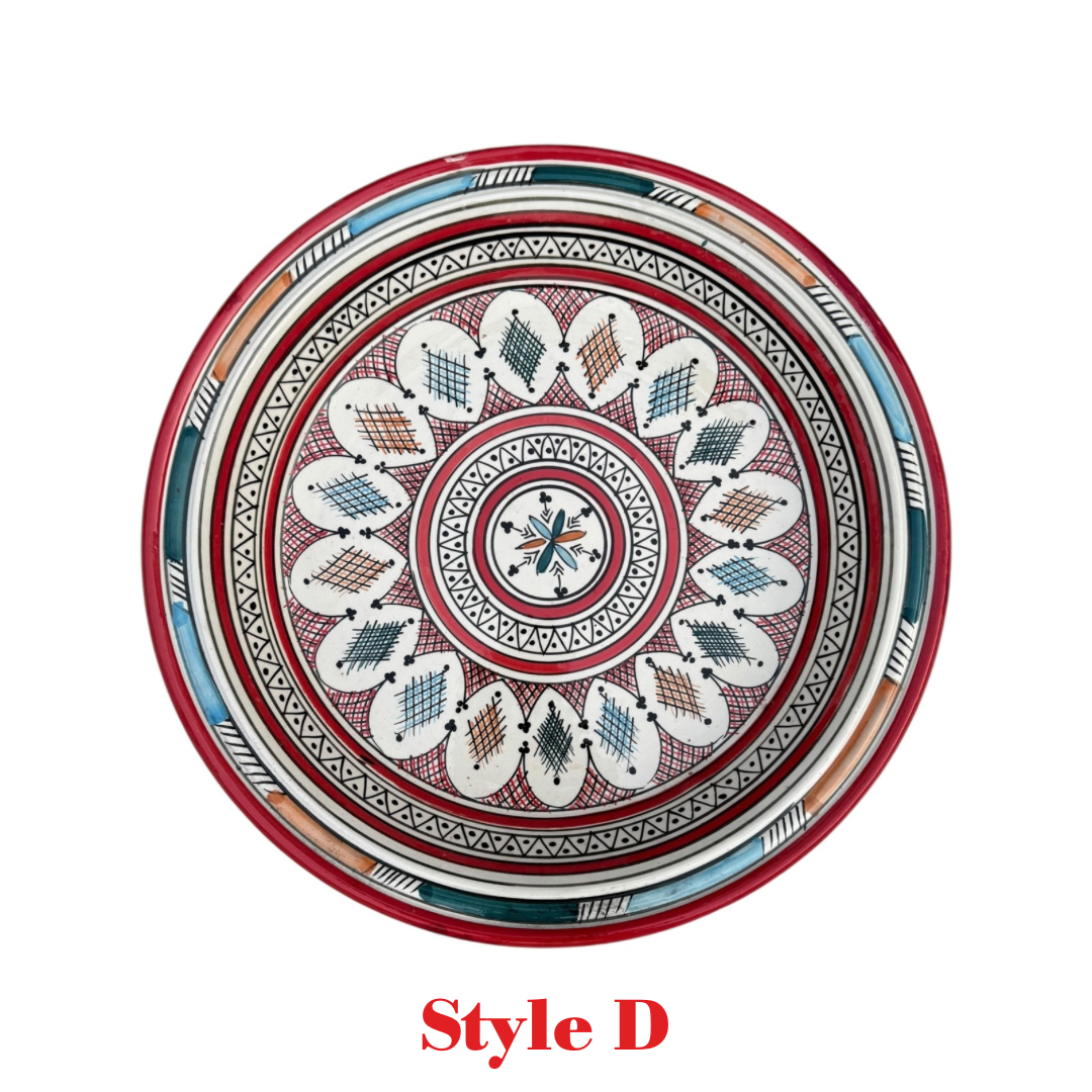PERFECTLY IMPERFECT - Moroccan Gsaa (Gasria) - A Safi Couscous Plate - 45cm