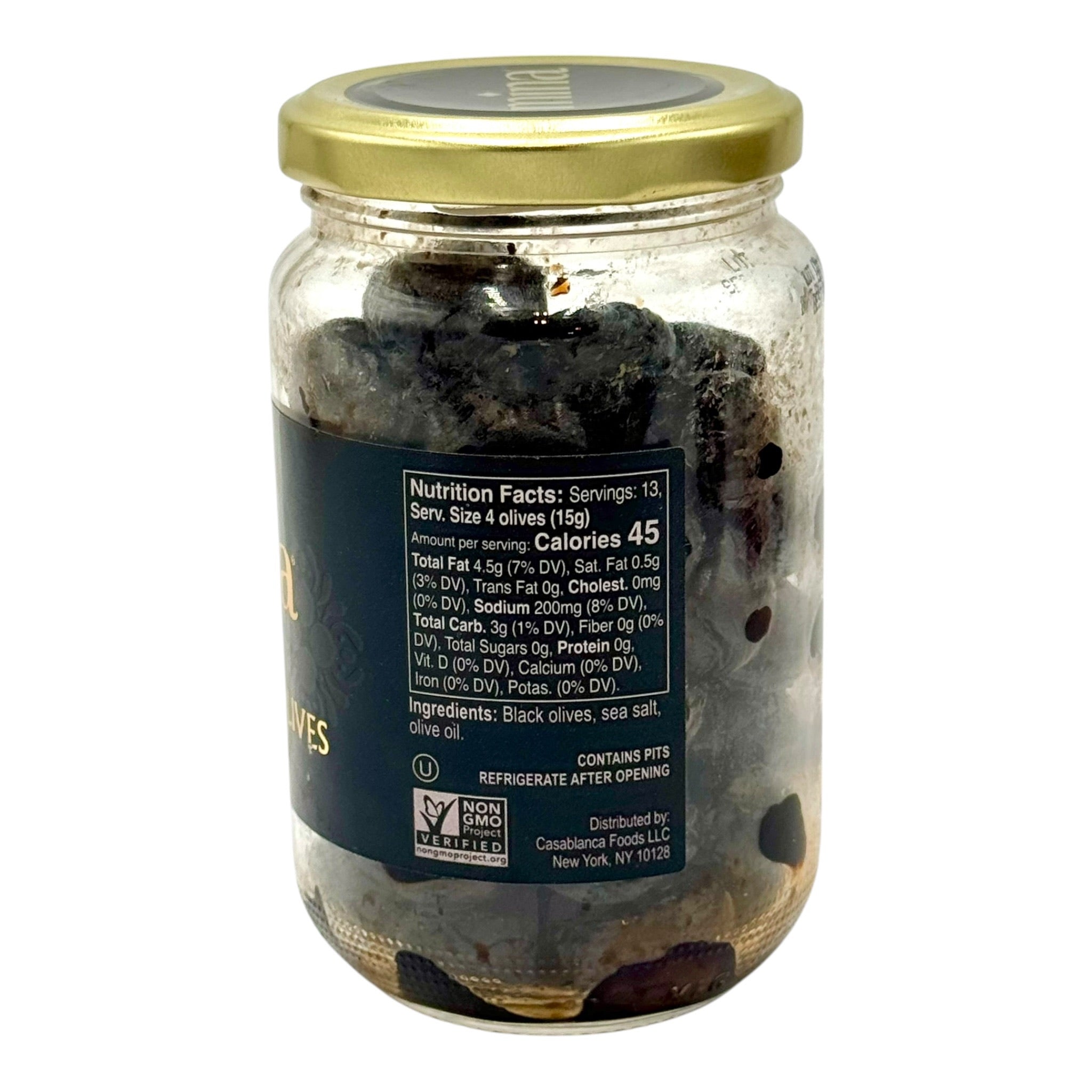 Moroccan Dry Cured Black Olives By Mina