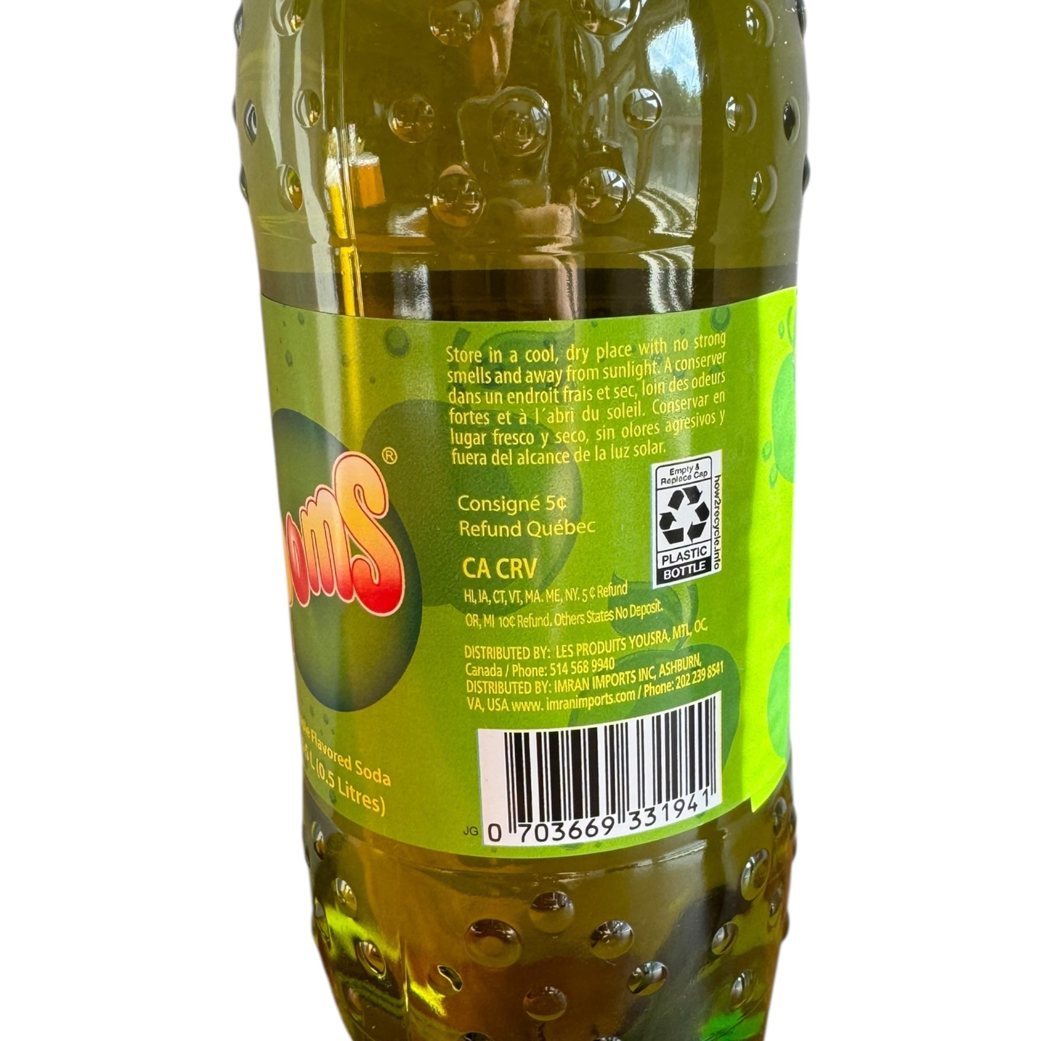 LIMITED EDITION POMS - POMS Apple Flavored Soft Drink