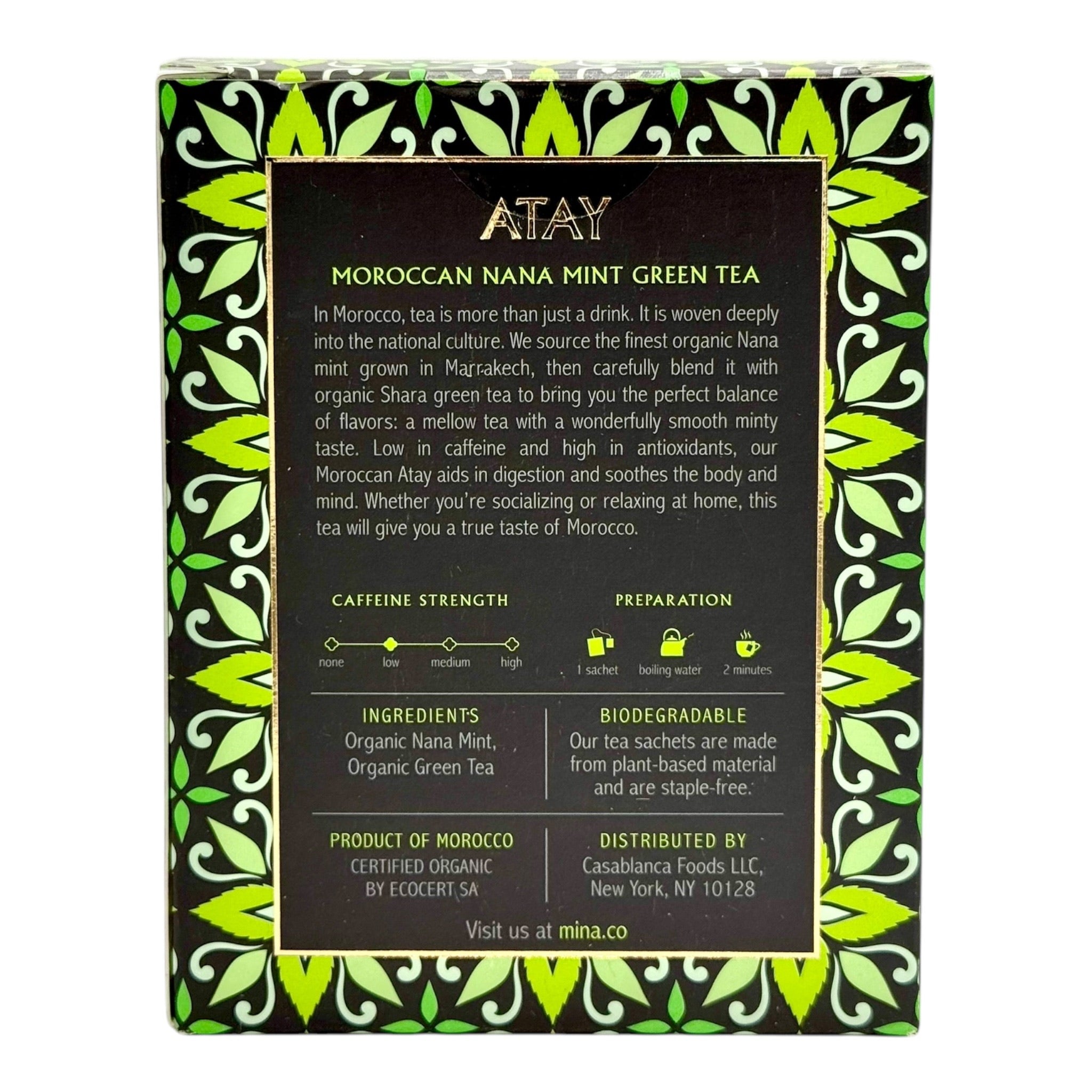 Atay Organic Moroccan 