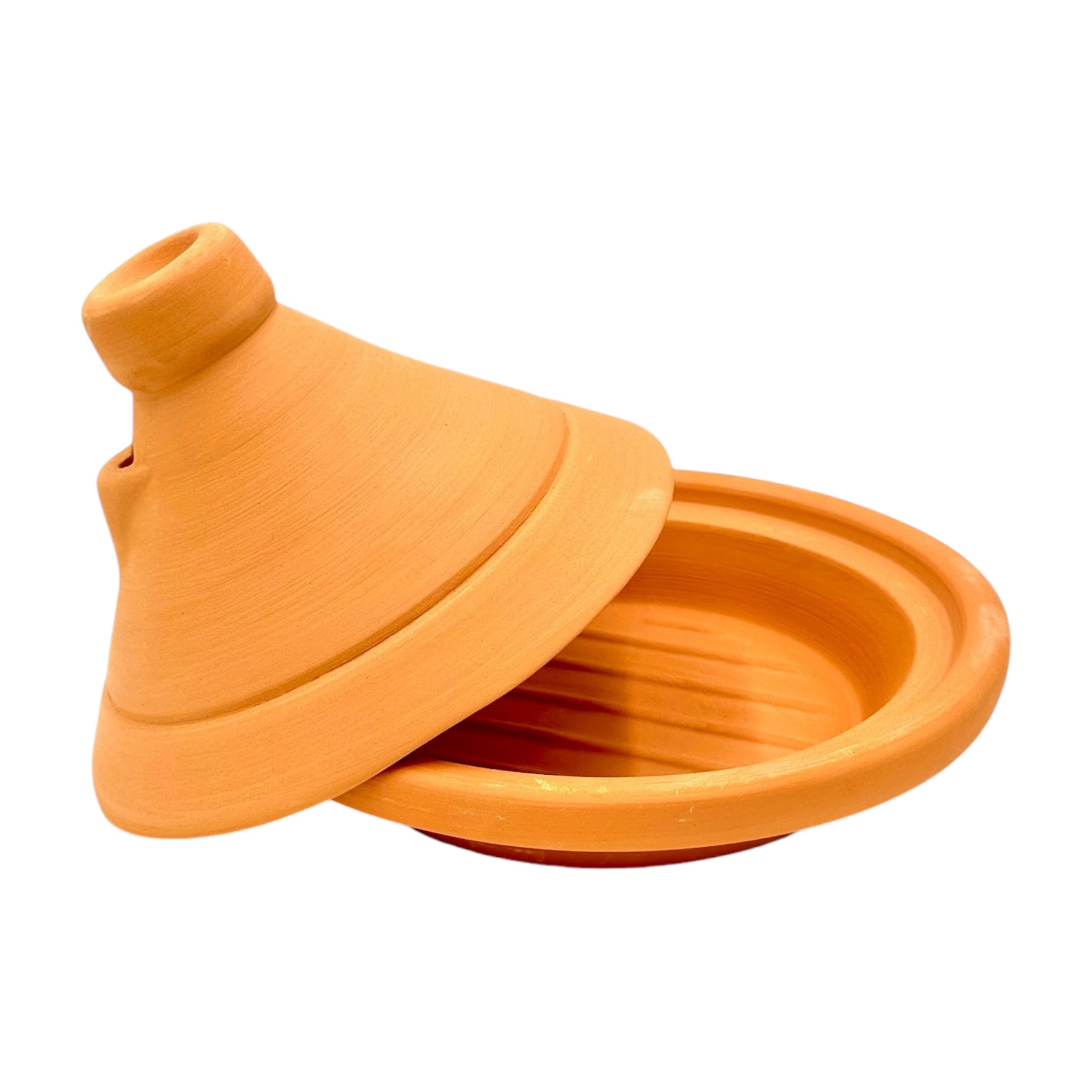 Moroccan Natural Unglazed Clay Tagine