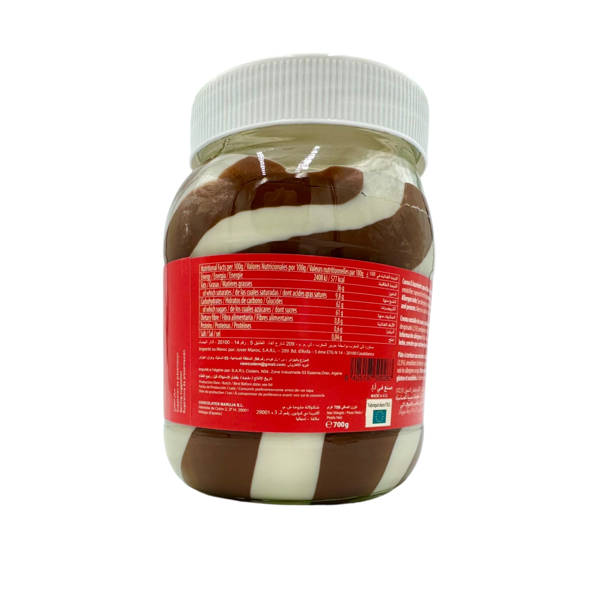 Maruja Cocoa & Hazelnut Twister Spread