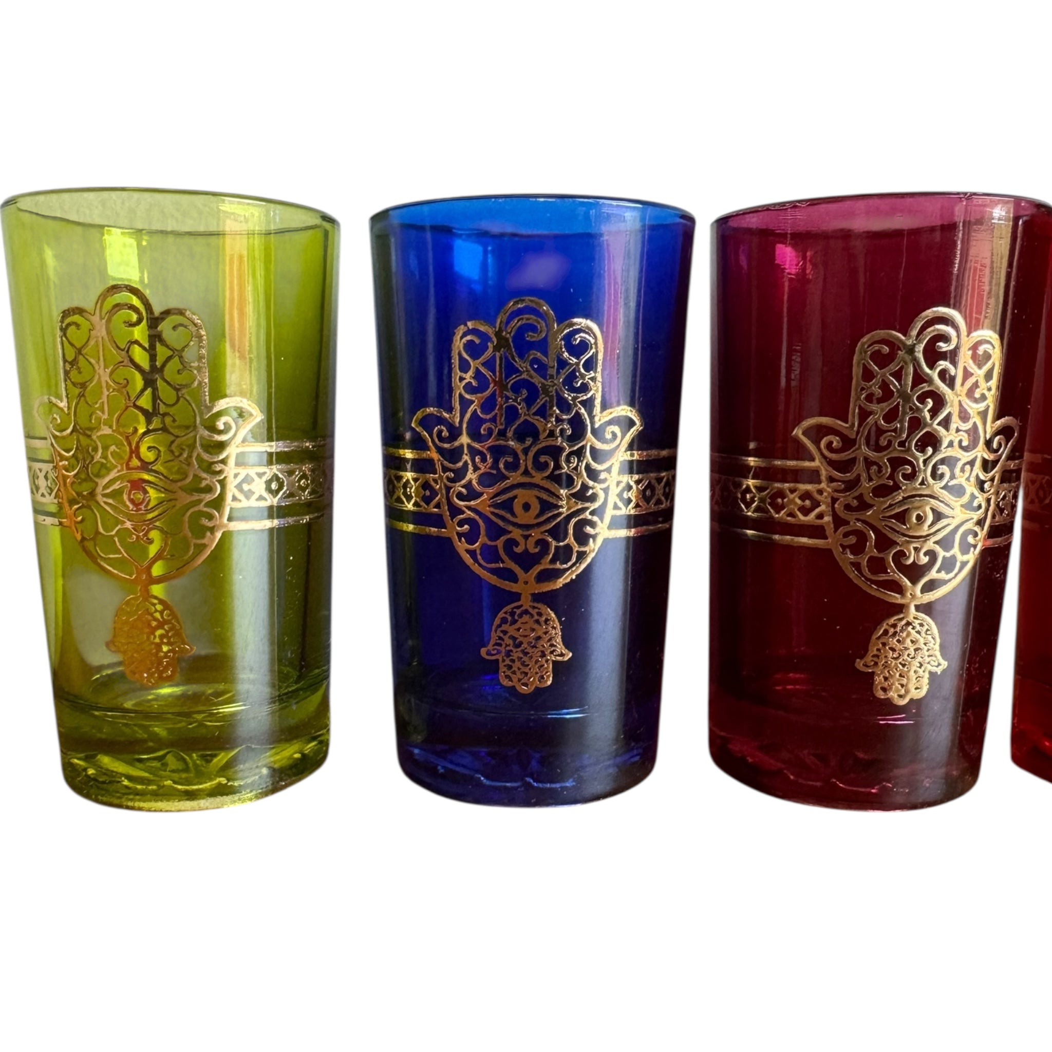 PERFECTLY IMPERFECT SALE - Moroccan Tea Glasses Set of 6