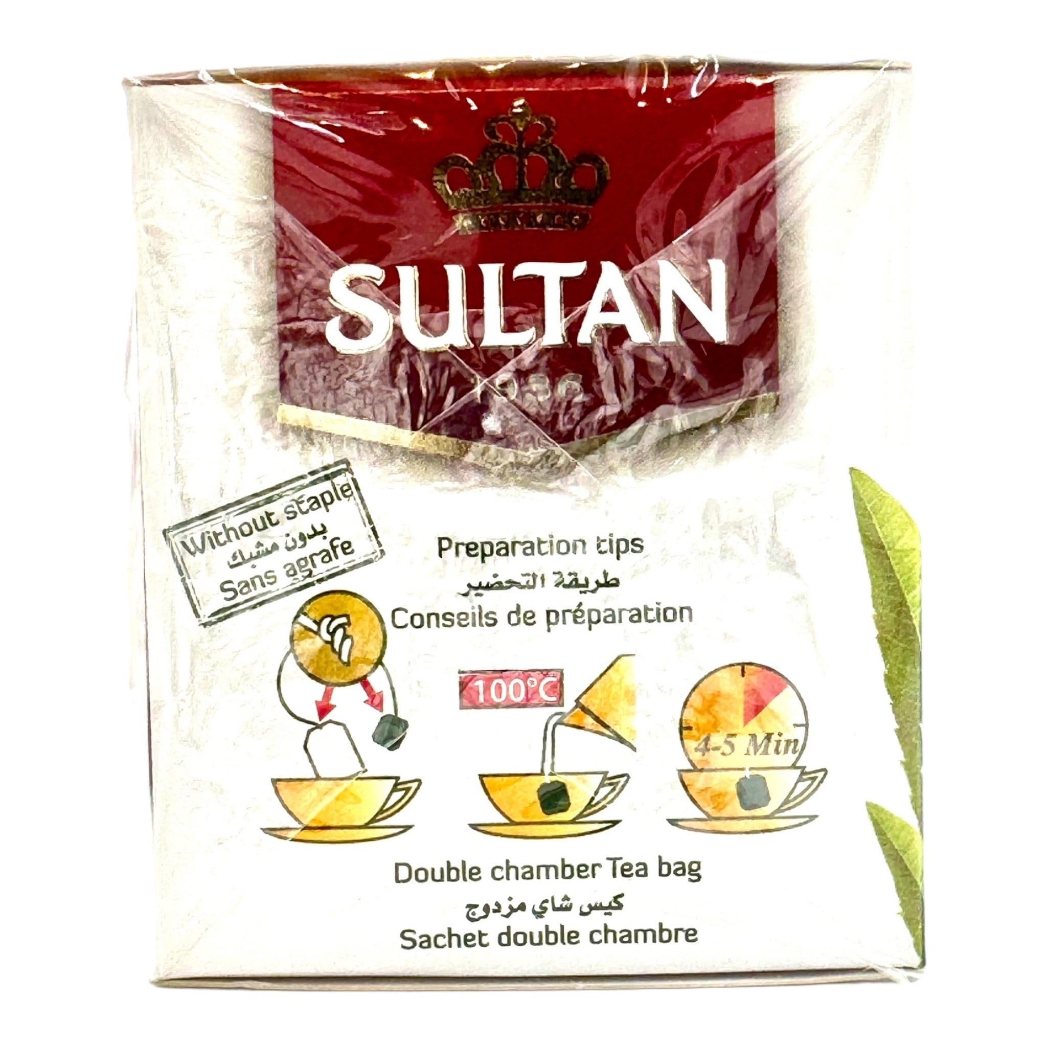 Sultan Moroccan Verbena Tea Bags - La Verveine