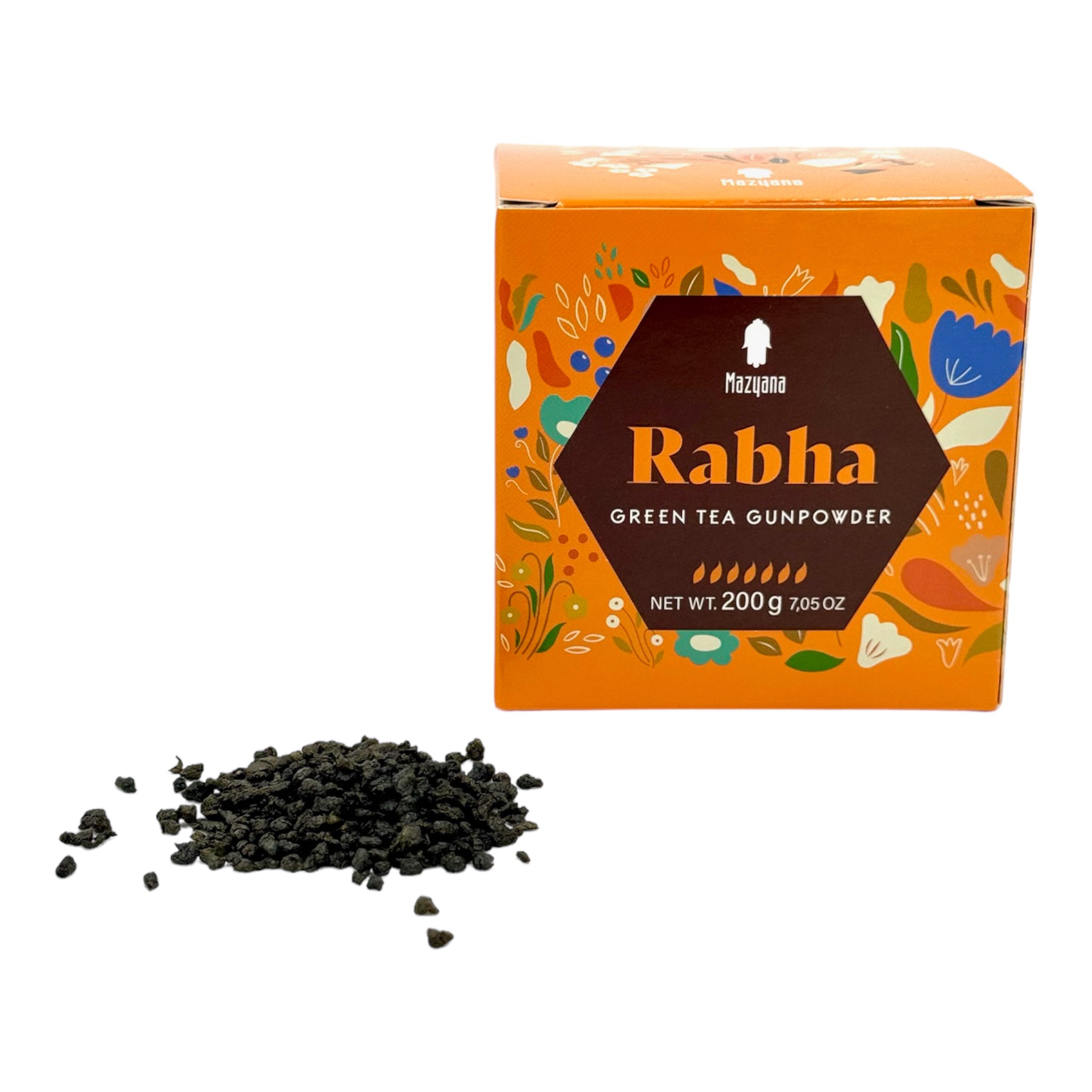Rabha Gunpowder Green Tea by Mazyana Brand