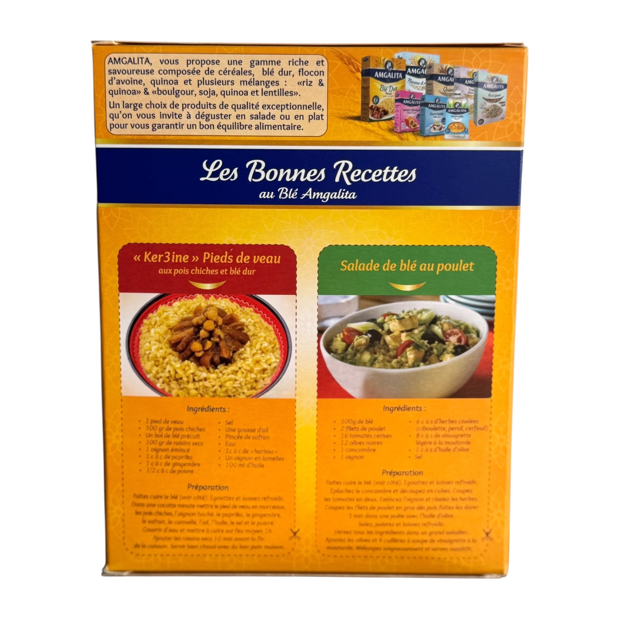 Amgalita Precooked Durum Wheat 