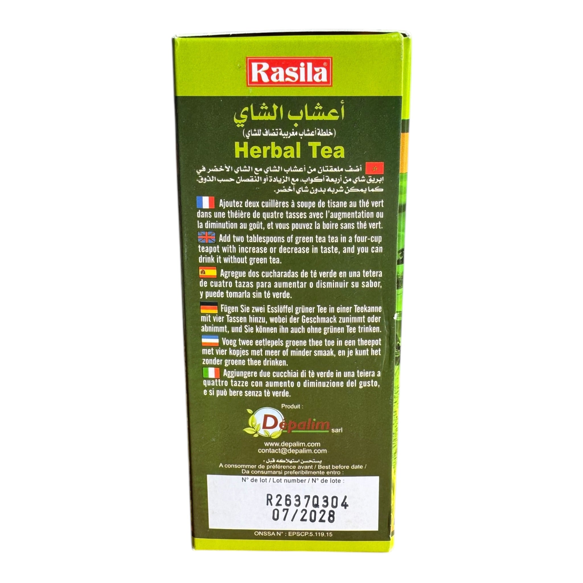 Moroccan Herbal Tea Mixture by Rasila