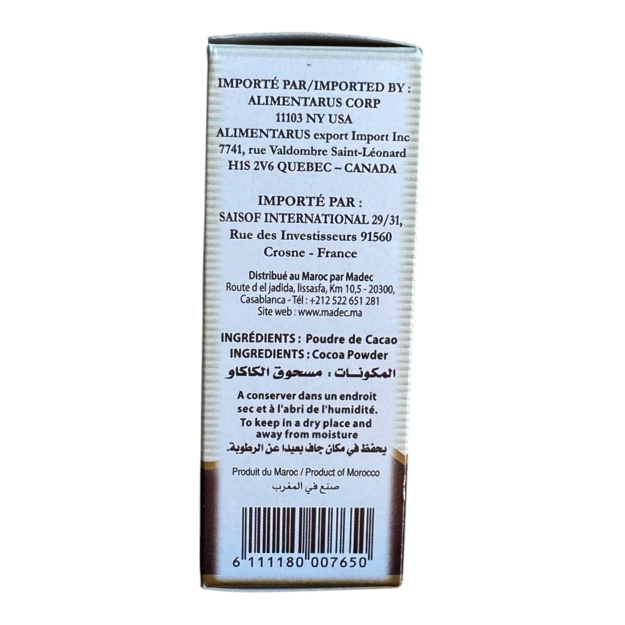 Idéal Cacao Powder - 100% Cacao