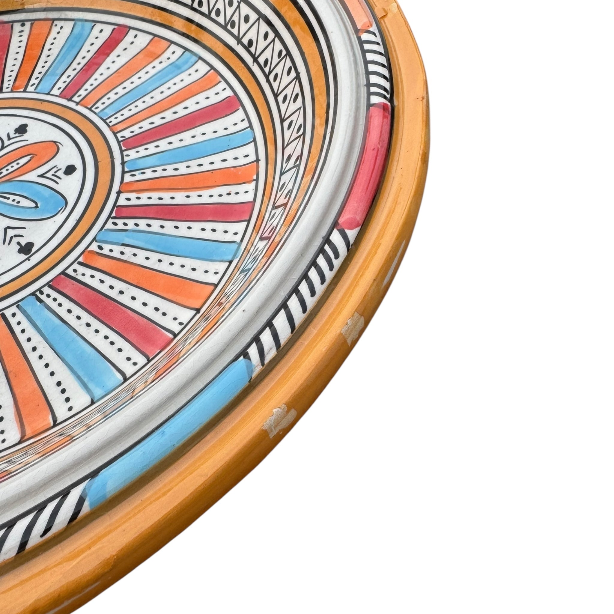 PERFECTLY IMPERFECT - Moroccan Gsaa (Gasria) - A Safi Couscous Plate - 40cm