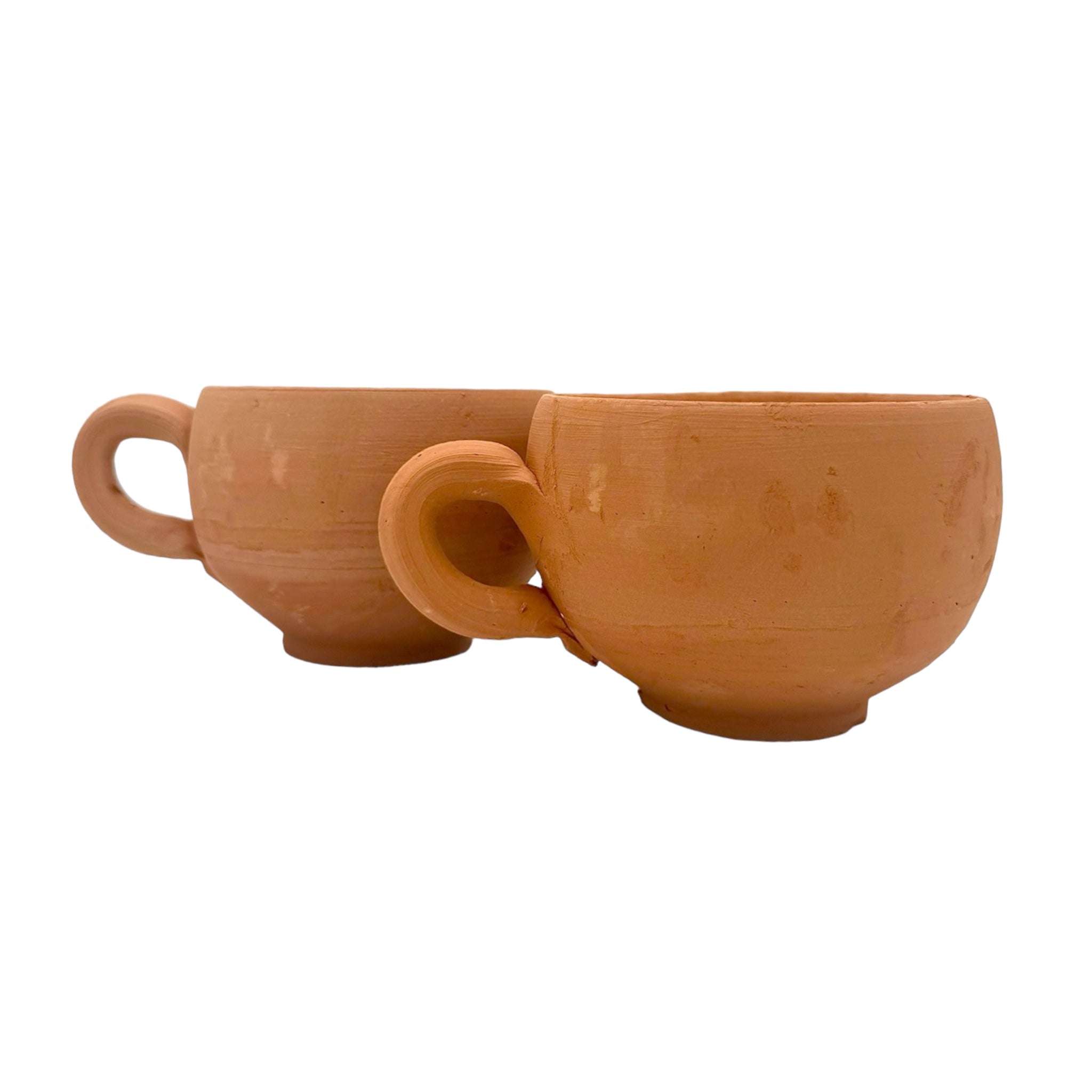 Moroccan Clay Terra-Cotta Ghoraf Mug