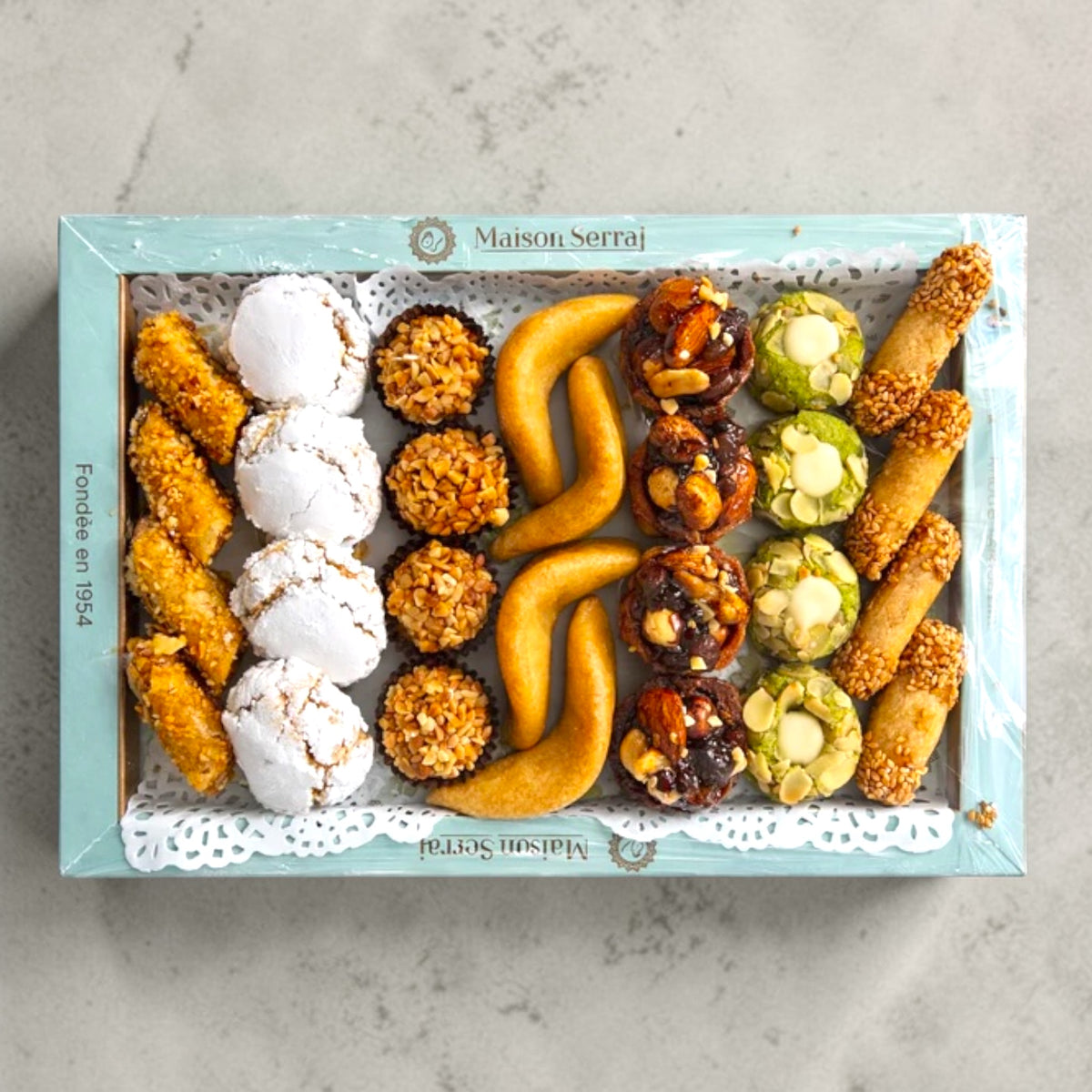 Moroccan Beldi Cookie Plate By Maison Serraj - 600g | BSAHA